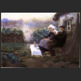 Emil-Benediktoff Hirschfeld, La Cinquantaine ou Les Noces d'or (1893). Source Musée des Beaux-Arts de Quimper