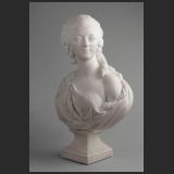 Buste de Madame Du Barry (née Marie-Jeanne Bécu) (1743-1793) par Augustin Pajou (1773) (Musée du Louvre, Sculptures, MR 2651)
