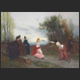 Émile-Antoine Bayard (1837-1891), Une Affaire d'honneur et Réconciliation (1884) ● Source Christies