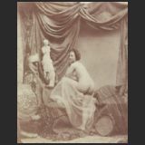 Étude de nu à la Vénus de Milo (Mademoiselle Hamély). Source Wikimedia Commons